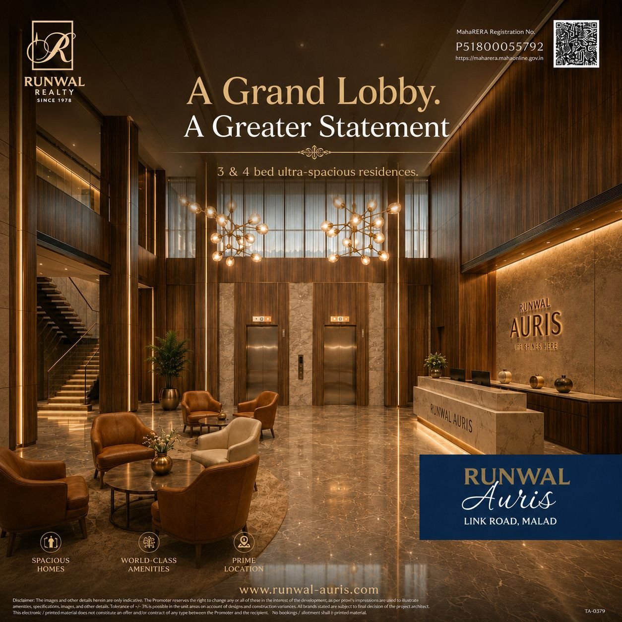 Runwal Auris Malad Featured Slide